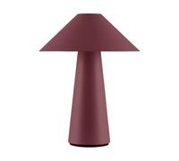 Globen Lighting Cannes portable table lamp Burgundy