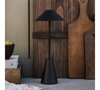Globen Lighting Cannes rechargeable outdoor table lamp, black, IP54