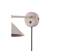 Globen Lighting Cannes wall light, beige, Ø 20 cm