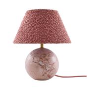 Globen Lighting Castello 24 table lamp Dim pink marble