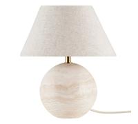 Globen Lighting Castello 24 table lamp Travertine