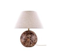 Globen Lighting Castello Table Lamp 35 Brown Marble