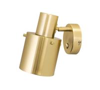 Globen Lighting Clark 1 wall lamp Brushed brass