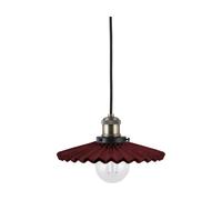 Globen Lighting Cobbler pendant lamp Ø25 cm Burgundy