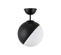 Globen Lighting Contur 25 Ceiling Light Black/ White