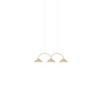 Globen Lighting Curve pendant lamp 3 Beige