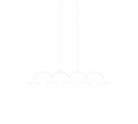 Globen Lighting Curve 5 Pendant White