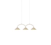 Globen Lighting Curve pendant lamp 3 Beige