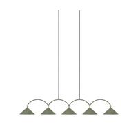 Globen Lighting Curve pendant lamp 5 Green