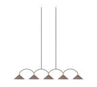 Globen Lighting Curve pendant lamp 5 Mocha
