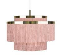 Globen Lighting Frans ceiling lamp pink brass