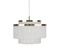 Globen Lighting Frans ceiling lamp white brass