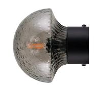 Globen Lighting - Fungo 16 Wall Lamp, Black / Smoke - Black