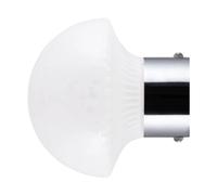 Globen Lighting - Fungo 16 Wall Lamp, Chrome / White - White