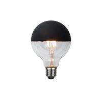 Globen Lighting Glob LED light bulb Clear, black top, e27, 2,8w e27, 4w