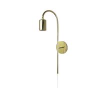 Globen Lighting Grace wall lamp brass