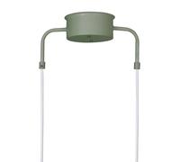 Globen Lighting hanging light CURVE 3, green, 3-bulb, 95 cm