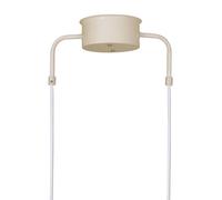 Globen Lighting hanging light CURVE 5, beige, 5-bulb, 165 cm