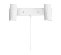Globen Lighting Hubble 2 wall lamp White