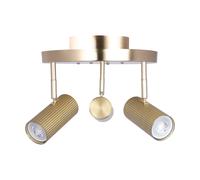 Globen Lighting Hubble 3 ceiling lamp Brushed brass