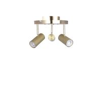 Globen Lighting Hubble 3 ceiling lamp Brushed brass