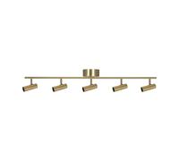 Globen Lighting Hubble 5 Long ceiling light Brushed brass