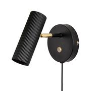 Globen Lighting Hubble wall lamp black