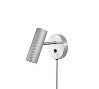 Globen Lighting Hubble Wall Lamp Brushed Steel