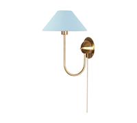 Globen Lighting Iris wall lamp Dove blue
