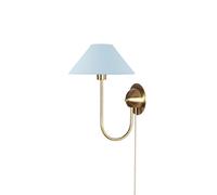 Globen Lighting - Iris Wall Lamp, Dove Blue - Dove Blue