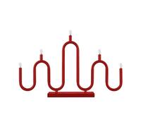 Globen Lighting Noel 5 advent candle Red