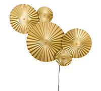 Globen Lighting Omega wall lamp Brushed brass