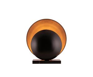 Globen Lighting Orbit Table Lamp Black/ Black Marble