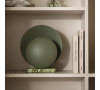 Globen Lighting ORBIT table lamp, green, marble, height 32 cm