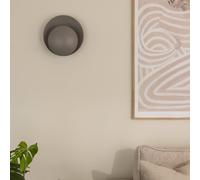 Globen Lighting Orbit Wall Lamp Gray