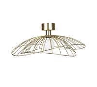 Globen Lighting Ray ceiling light brushed brass