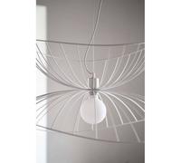 Globen Lighting RAY pendant light, white, Ø 70 cm