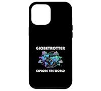 Globetrotter Explore the World - Trip Adventure Motif Case for iPhone 12 Pro Max