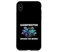Globetrotter Explore the World - Trip Adventure Motif Case for iPhone XS Max