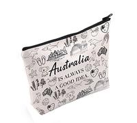 Globetrotter Gift Australia is Always A Good Idea Cosmetic Bag Australia Landmark Theme Gift (Australia is Always UK)