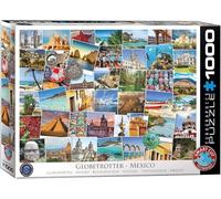 Globetrotter Mexico 1000 piece jigsaw puzzle 680mm x 490mm (pz)