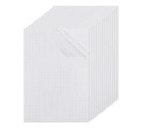 GLOBLELAND 15 Sheets Clear Dry Erase Board Sticker A4 Transparent PET Laminating Film Transparent White Boards Sticker for Desk Wall Refrigerator Office Wallpaper