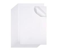 GLOBLELAND 20 Sheets A4 White Pearlescent Shimmer Papers, 8.3"x11.7"