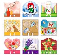 GLOBLELAND 3D Memorydex Page Storage Box Cutting Dies for Card Making Memorydex Frame Metal Die Cuts Cutting Dies Template DIY Scrapbooking Embossing Paper Album Craft Decor