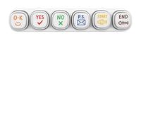 GLOBLELAND 6 Pcs 6 Styles Word Mini Stamps for Grading YES NO Plastic Stamp Set Start END Planner Stamps for Drawing Journaling Art Crafts Birthday Party Favor Carnival Prizes