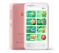 Globluum 80GB MP3 Player for Kids, Parental Controls, Supports Spotify Kids, Audible, LibriVox, Amazon Music and Kindle:Safe Android MP4 Player Gift with 4" Touchscreen, WiFi and Bluetooth(Pink)