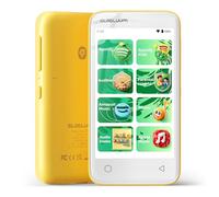 Globluum 80GB MP3 Player for Kids, Parental Controls, Supports Spotify Kids, Audible, LibriVox, Amazon Music and Kindle:Safe Android MP4 Player Gift with 4" Touchscreen, WiFi and Bluetooth(Yellow)