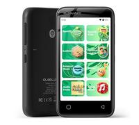 Globluum 80GB MP3 Player for Kids, Parental Controls, Supports Spotify Kids, Audible, LibriVox, Amazon Music and Kindle:Safe Android MP4 Player Gift with 4" Touchscreen, WiFi and Bluetooth(Black)