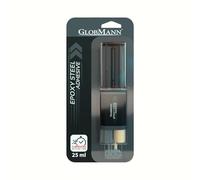 Globman Metal Repair Adhesive 25ml - Heavy Duty Epoxy Adhesive for Steel, Metal, Plastics, Stainless Steel, Aluminum etc.