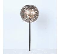 Globo 33626 LED solar light, ground spike, silver grey
